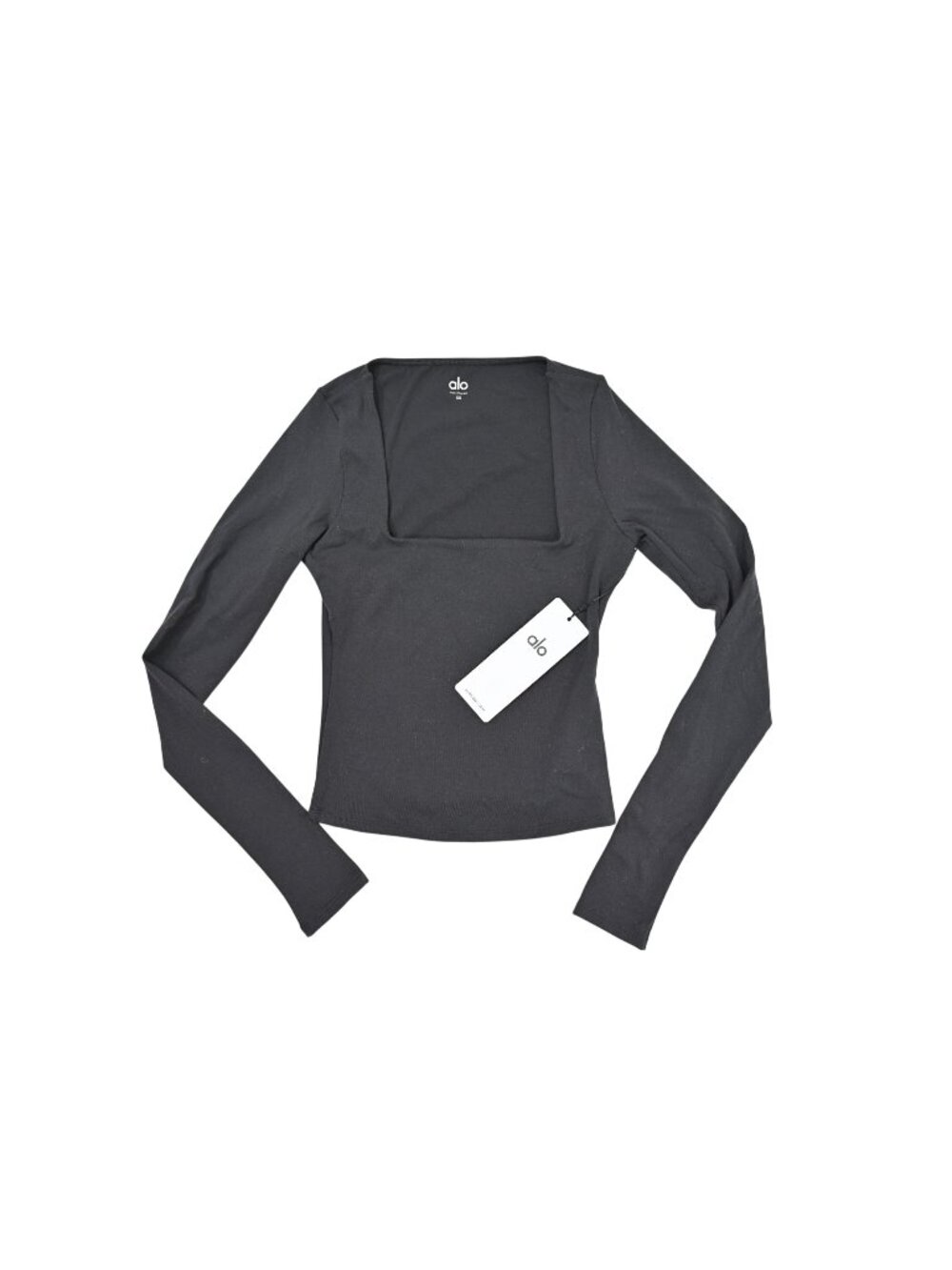 ALO Yoga Softsculpt Precision Long Sleeve W3968R in Black